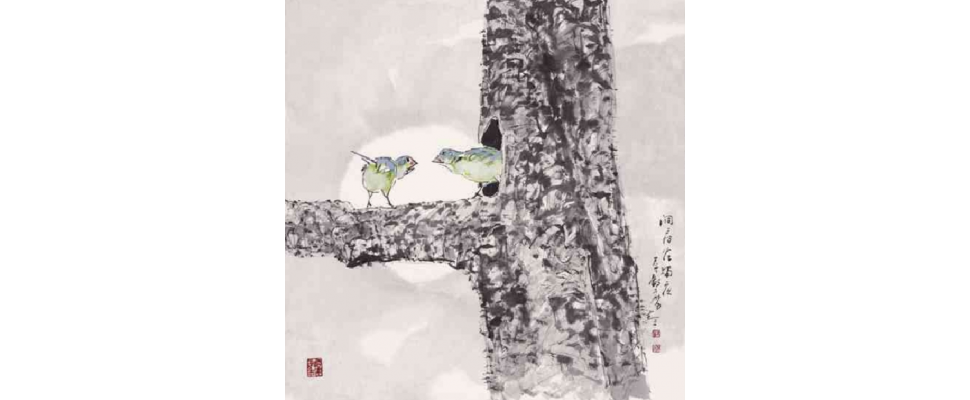 李轂摩推出《隨手拈來從意造─李轂摩書畫展》-4