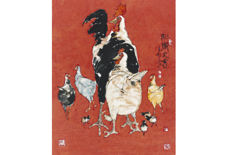 和樂大吉113×90 cm 2009年